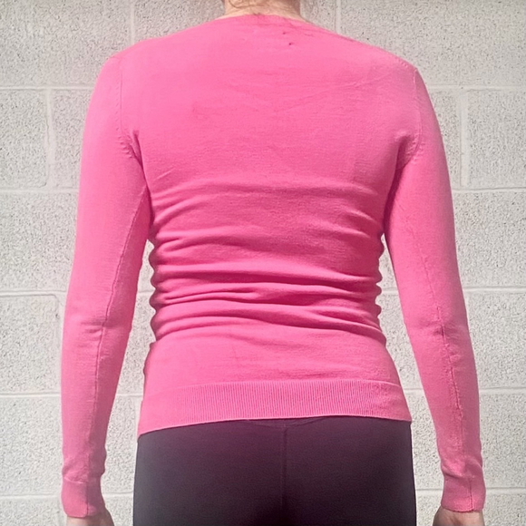 Tommy Hilfiger Pima Cotton V-Neck Sweater Top Size XS - Picture 2 of 6